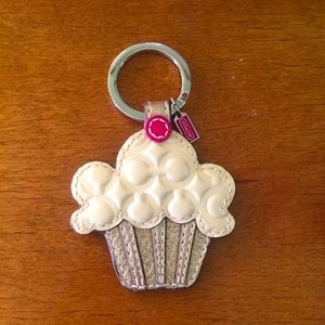Coach Cupcake Keychain